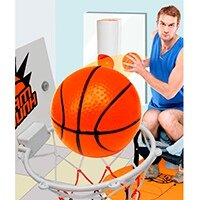 Туалетный баскетбол