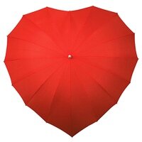 Зонт Сердце красный